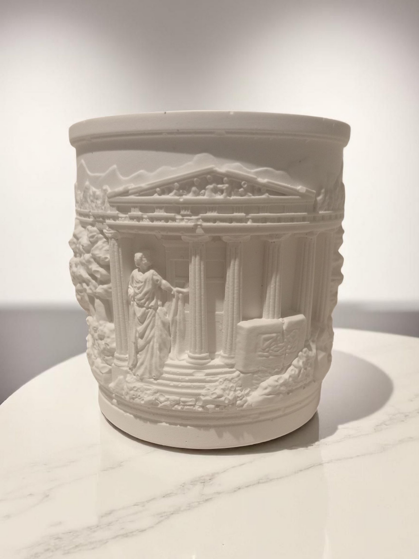 Artemis Decor Vessel - White
