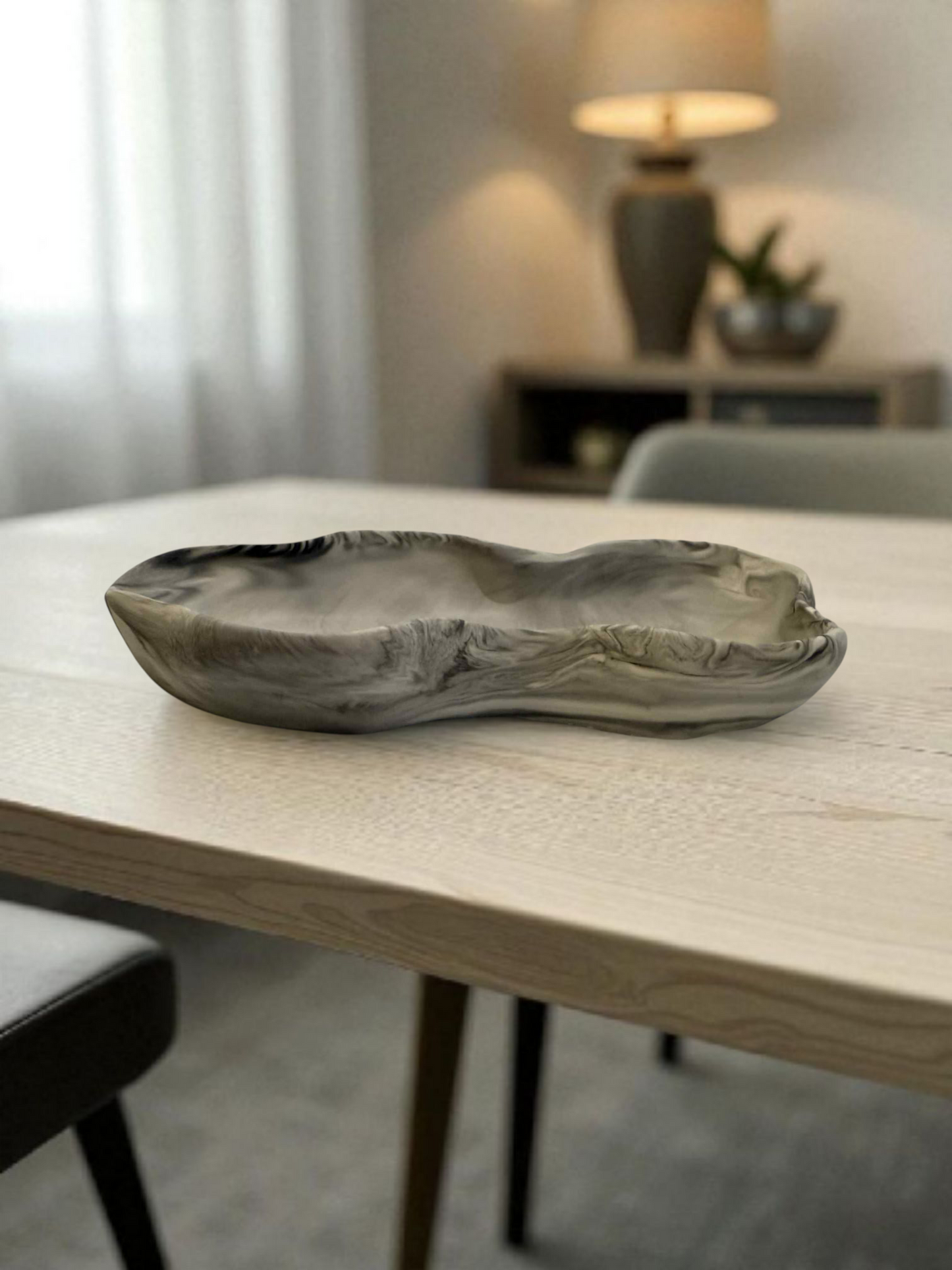 Marbled Wavy Bowl-Large